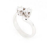 Anello Zorzan Gioielli Donna in Oro bianco Diamante 0.59 Ct ANPZ3056 - ANPZ3056